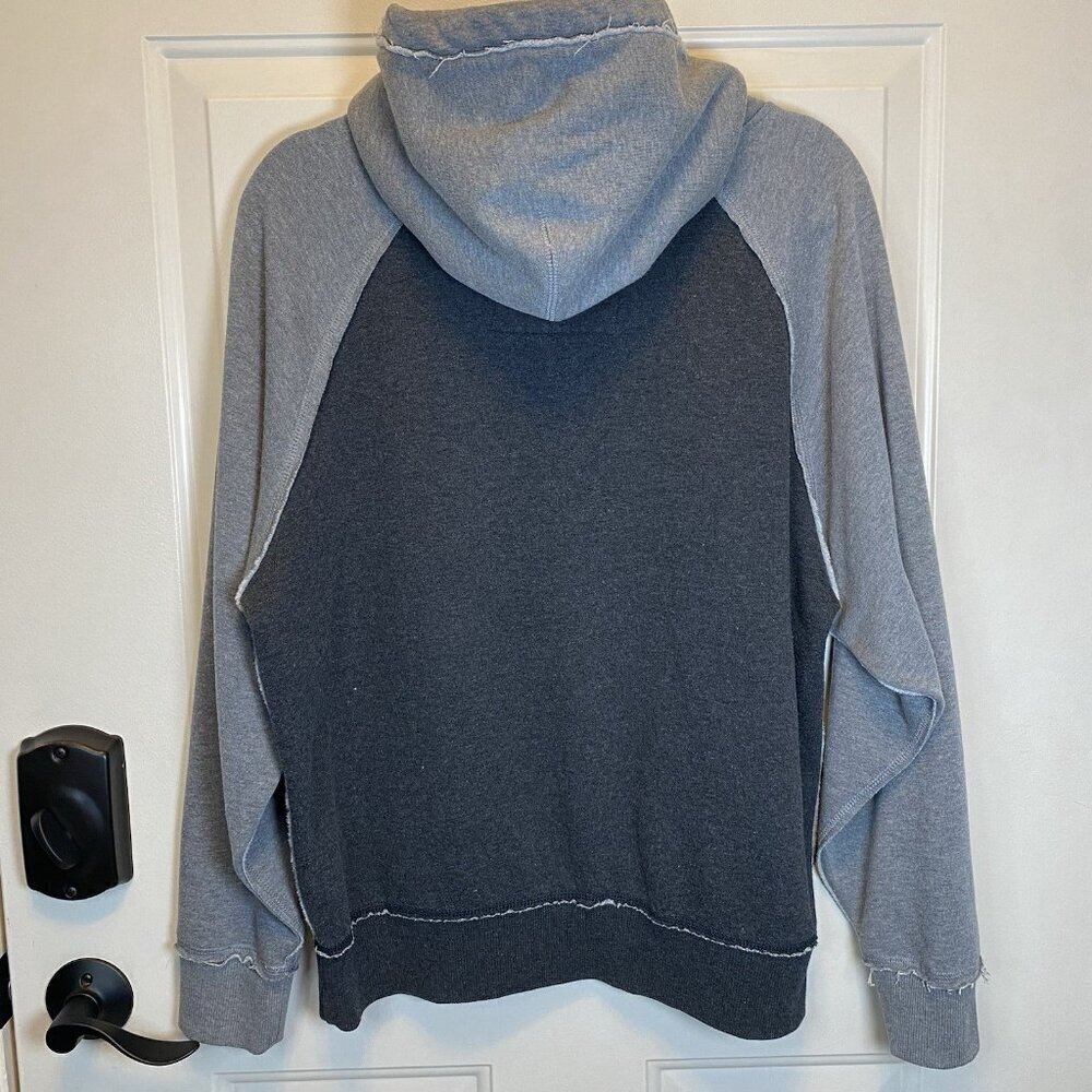 j. america Vintage Cleveland Ohio Hoodie Sweatshirt Distressed Accents Sz Small - Picture 3 of 12
